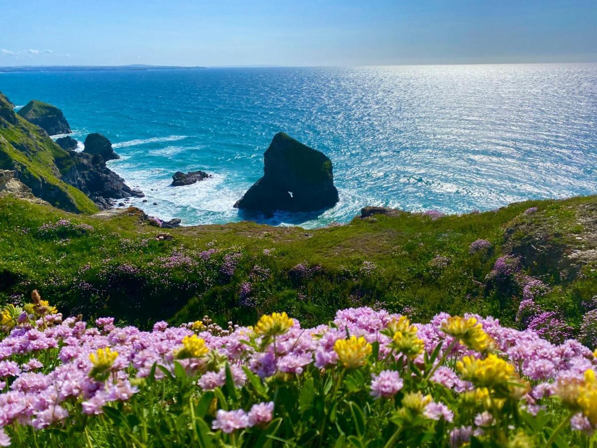 Holiday home Polrunny Farm Seaberry With A Sea View And Log Burner Boscastle
